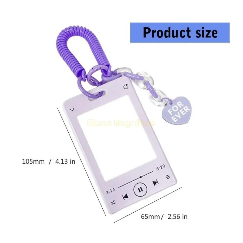 X90D Music Player Theme Card Holder Bus Card Holder Photocard Holder with Keychain
X90D Music Player Theme Card Holder Bus Card Holder Photocard Holder with Keychain