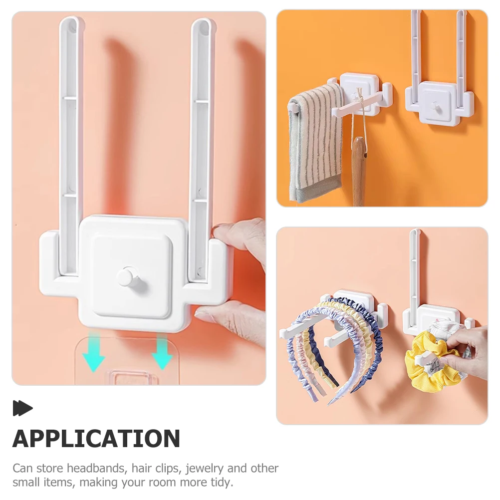 Wall Headband Storage Rack White Foldable Hair Ties Accessories Organiser Adhesive Vertical Nail Free Punch Jewelry Stand
Wall Headband Storage Rack White Foldable Hair Ties Accessories Organiser Adhesive Vertical Nail Free Punch Jewelry Stand