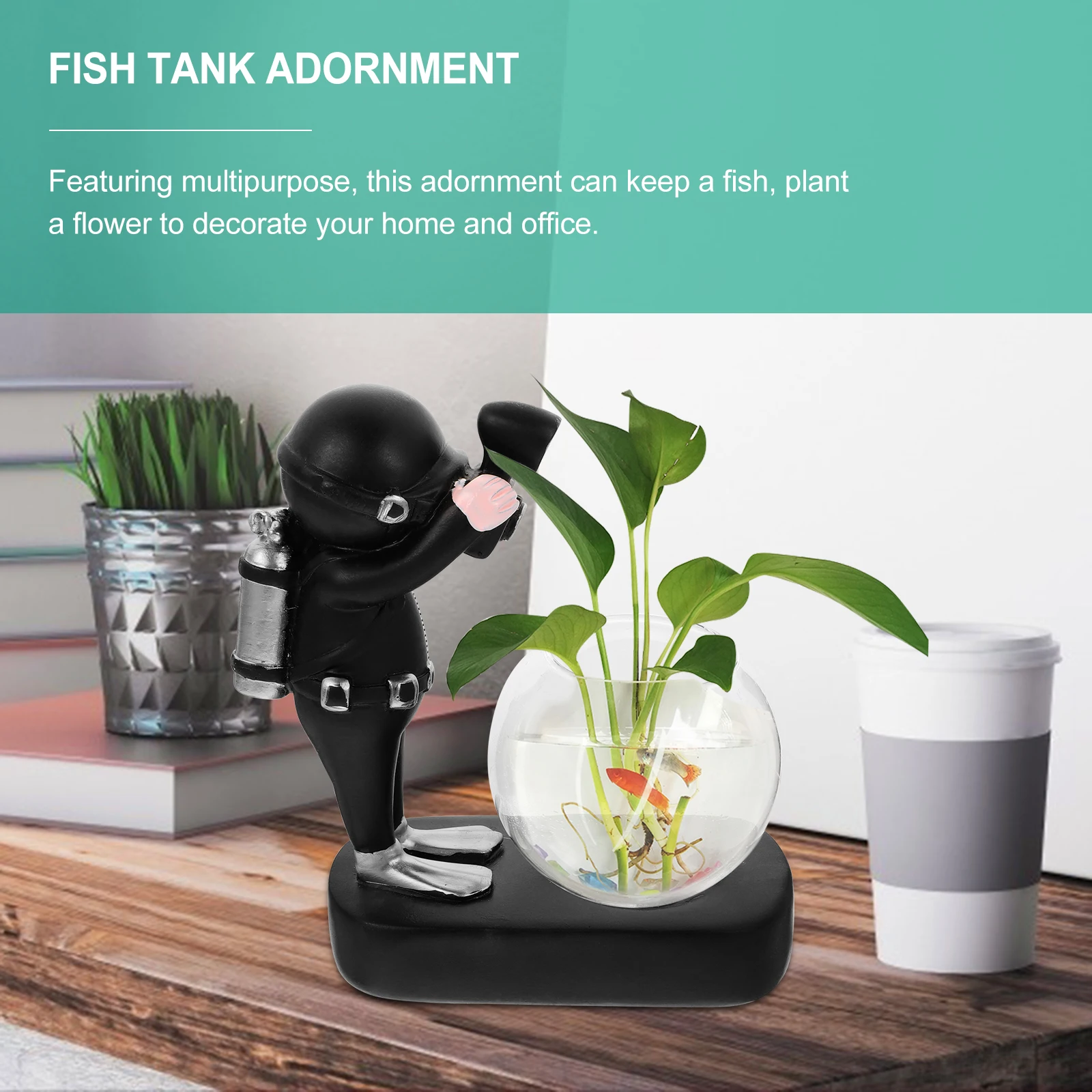 Astronaut Hydroponic Home Decor Glass Craft Statue Fish Tank Adornment Home Decor Fish Tank Adornment Plant Bottle
Astronaut Hydroponic Home Decor Glass Craft Statue Fish Tank Adornment Home Decor Fish Tank Adornment Plant Bottle