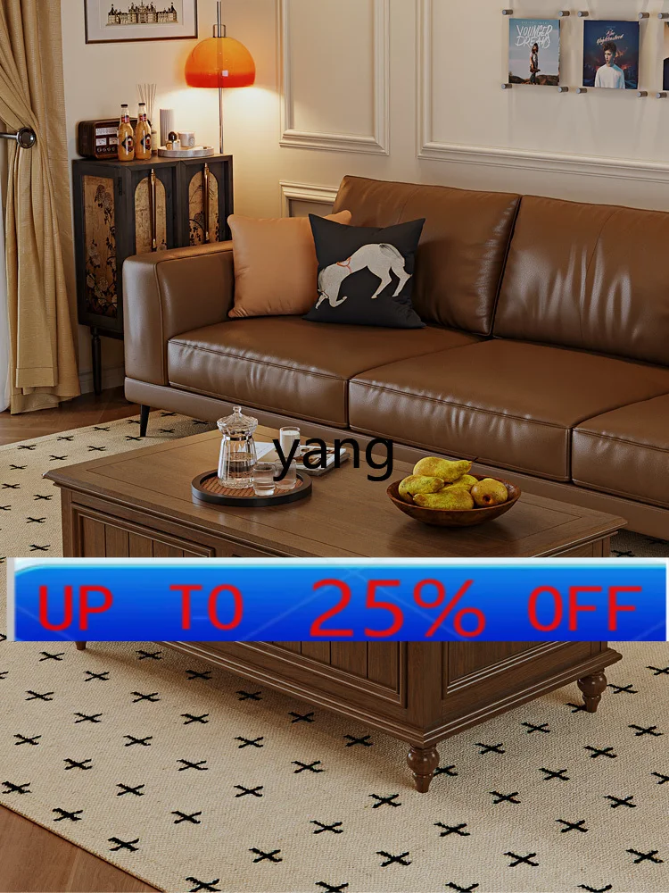 lmm Country Solid Wood Coffee Table Living Room Rectangular Floor Cabinet
lmm Country Solid Wood Coffee Table Living Room Rectangular Floor Cabinet