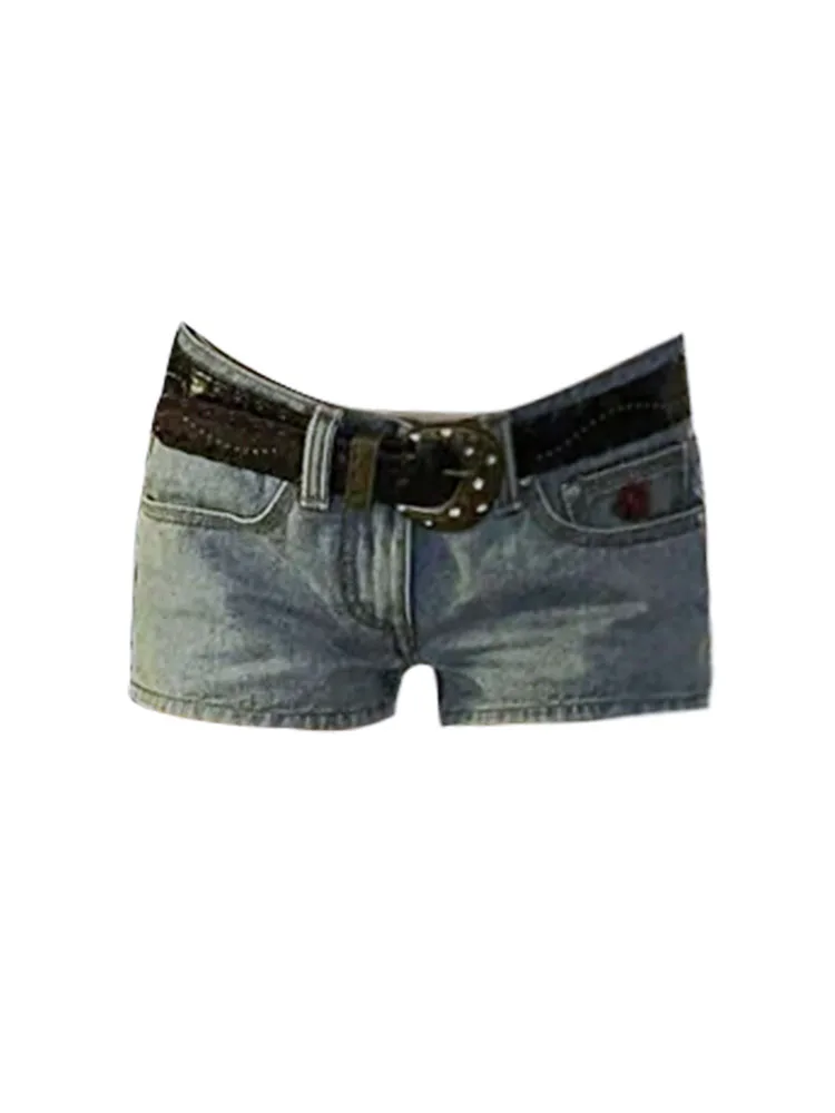 Women's Blue Denim Shorts Fashion Sexy High Waist Office Lady Shorts Jeans Casual Basic Hot Pants Korean Streetwear High Street
Women's Blue Denim Shorts Fashion Sexy High Waist Office Lady Shorts Jeans Casual Basic Hot Pants Korean Streetwear High Street