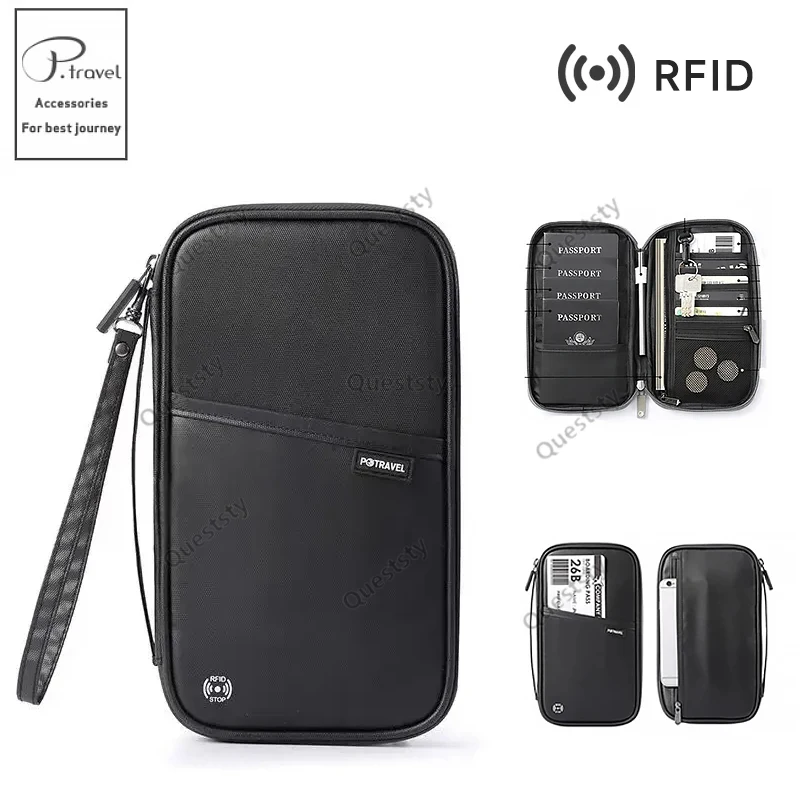 Travel Wallet for Family Passport Holder Waterproof Document Case Organizer Travel Accessories Cover Document Bag Cardholder
Travel Wallet for Family Passport Holder Waterproof Document Case Organizer Travel Accessories Cover Document Bag Cardholder