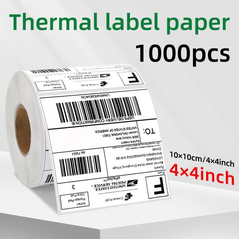 Водостойкая самоклеящаяся термобумага 4*6 дюймов, пустые рулонные конвейерные этикетки, самоклеящиеся 100X100 мм * 500 листов 100X150*330 листов
Водостойкая самоклеящаяся термобумага 4*6 дюймов, пустые рулонные конвейерные этикетки, самоклеящиеся 100X100 мм * 500 листов 100X150*330 листов