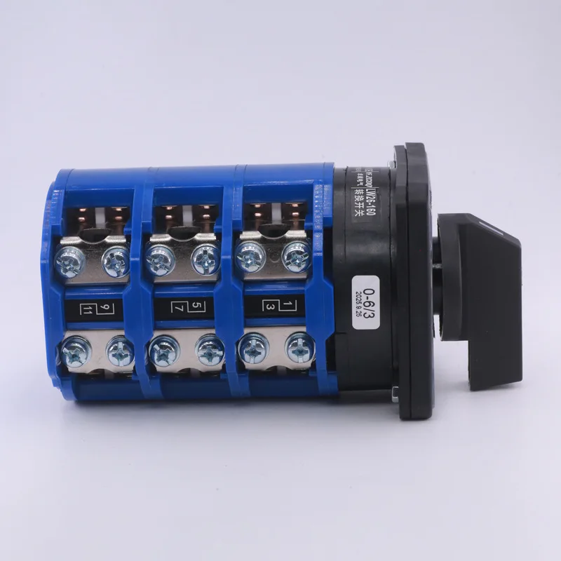 Switch LW26-160 0-6/3 Seven Speed Single Line Six Group Power Supply Motor Voltage Circuit Switching 160A
Switch LW26-160 0-6/3 Seven Speed Single Line Six Group Power Supply Motor Voltage Circuit Switching 160A