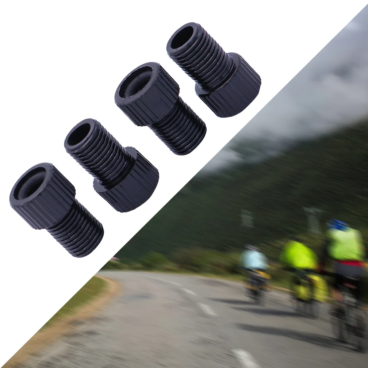 4 pcs to Valve Adapter Aluminum Alloy Bike Conversion Nozzle Inflator for Mountain Road Bicycle Tire
4 pcs to Valve Adapter Aluminum Alloy Bike Conversion Nozzle Inflator for Mountain Road Bicycle Tire