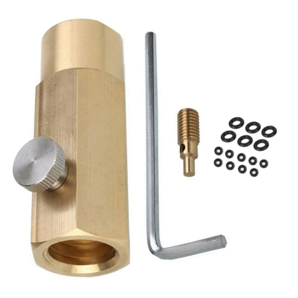 Carbon Dioxide Refilling Tool for SODA Makers TR21 4 to W21 8 14 Adapter with Control Valve for Seamless Connection
Carbon Dioxide Refilling Tool for SODA Makers TR21 4 to W21 8 14 Adapter with Control Valve for Seamless Connection