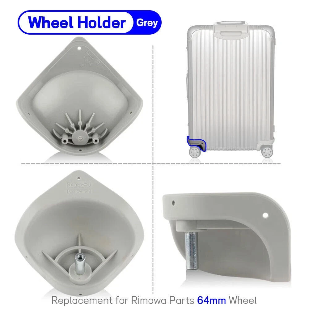 Suitcase Base Replacement for Rimowa Wheels Fixed Bace Repair Luggage Accessories Wheel Arch Travel Organizer
Suitcase Base Replacement for Rimowa Wheels Fixed Bace Repair Luggage Accessories Wheel Arch Travel Organizer