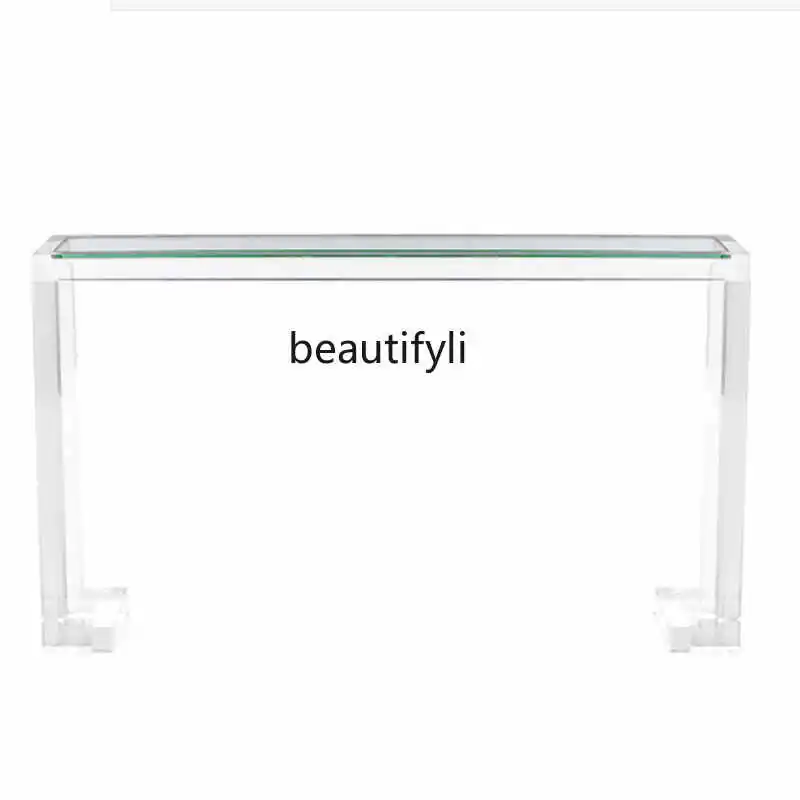 Modern Acrylic Desk Organic Glass Computer Desk Dresser Bedroom Makeup Table
Modern Acrylic Desk Organic Glass Computer Desk Dresser Bedroom Makeup Table
