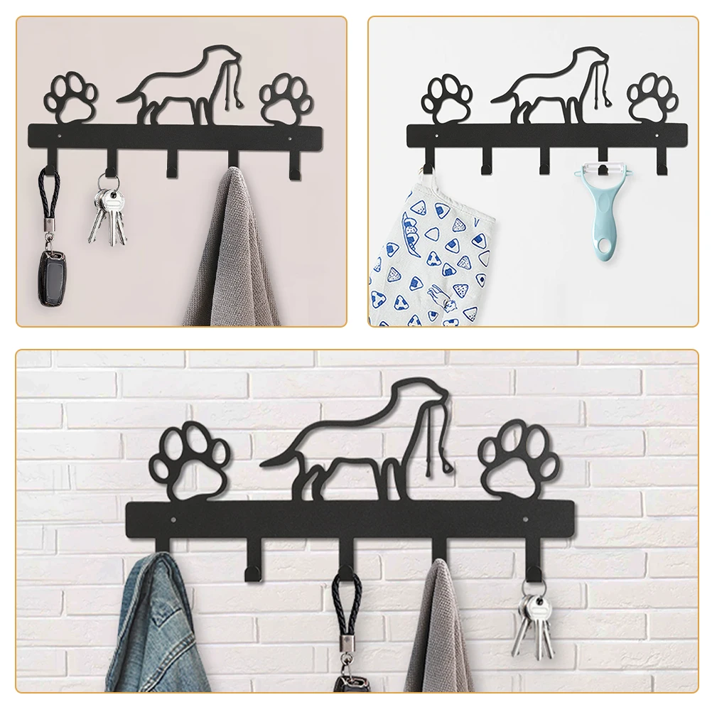 1 set Iron Dog Wall Metal Coats Rack Hooks Black Coat Hat Rack Key Holder Clothes Hanger Umbrella Storage Home Decor Mount Hook
1 set Iron Dog Wall Metal Coats Rack Hooks Black Coat Hat Rack Key Holder Clothes Hanger Umbrella Storage Home Decor Mount Hook