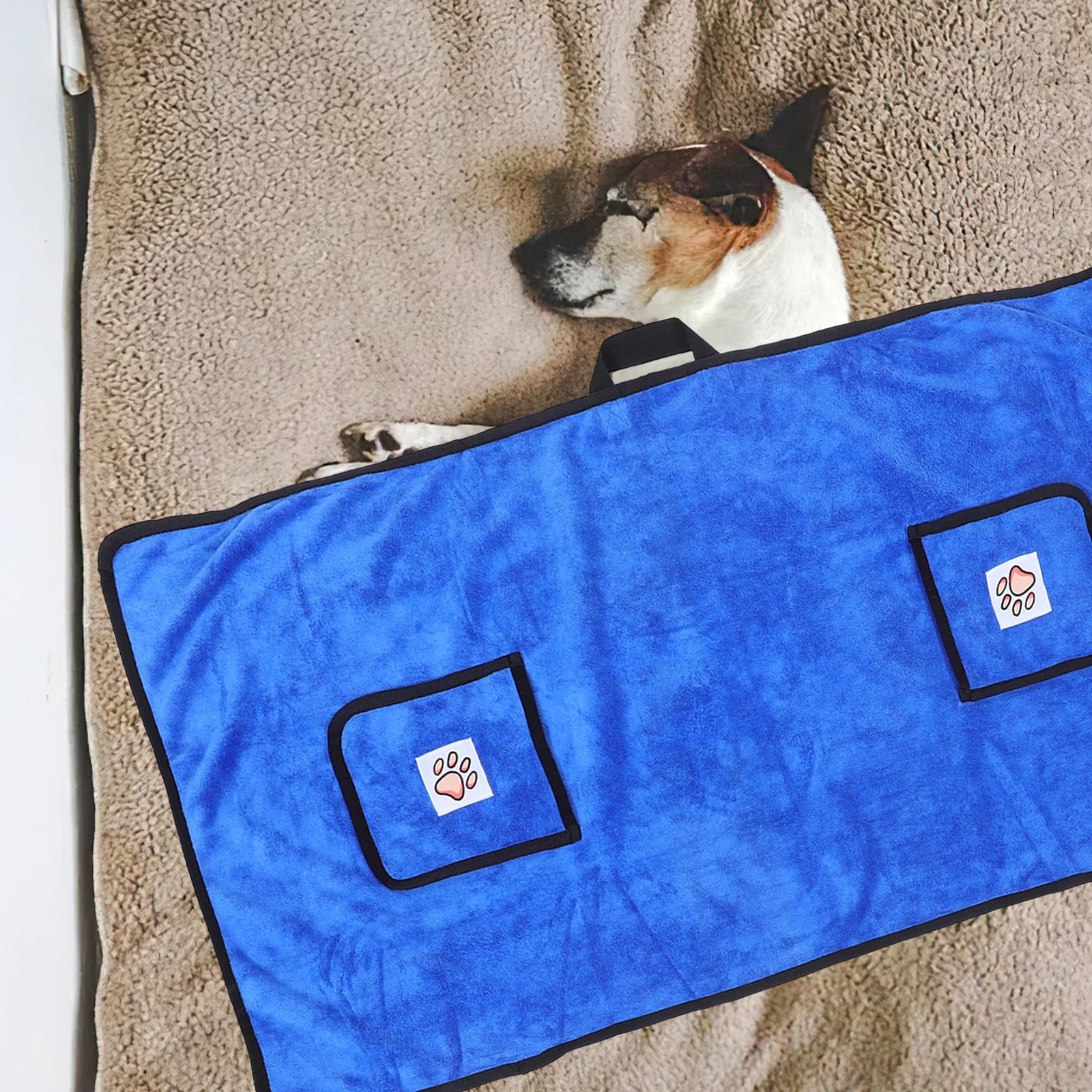 Pet Bath Towel Quick Dry Fiber Pouch Dog Drying Towels for Dogs Absorbent Medium Soft Ultra Material
Pet Bath Towel Quick Dry Fiber Pouch Dog Drying Towels for Dogs Absorbent Medium Soft Ultra Material