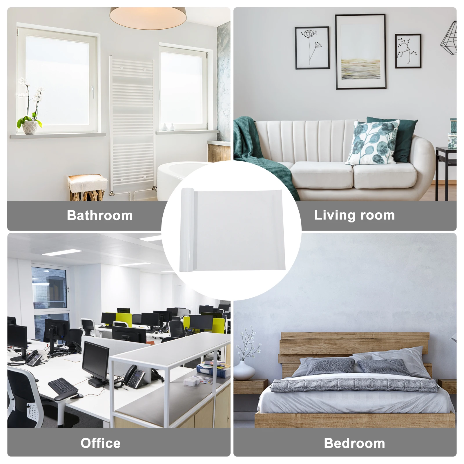 Frosted Window Film Translucent Cling Sticker Anti Peeping Glass UV Blocking Privacy Protection Self Adhesive Stickers
Frosted Window Film Translucent Cling Sticker Anti Peeping Glass UV Blocking Privacy Protection Self Adhesive Stickers