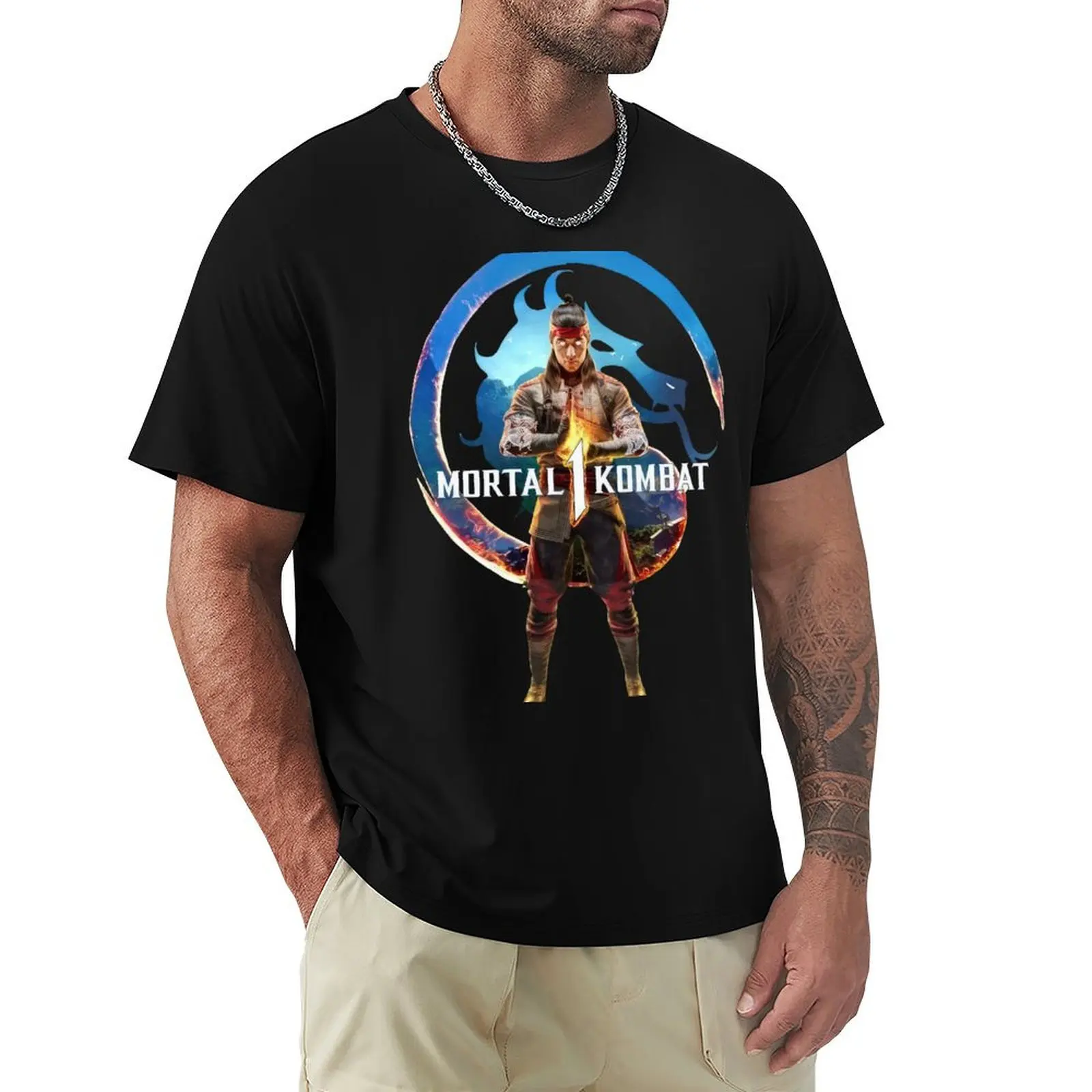 Mortal Kombat 1 Retro T-Shirt Streetwear Print Tee Shirt
Mortal Kombat 1 Retro T-Shirt Streetwear Print Tee Shirt