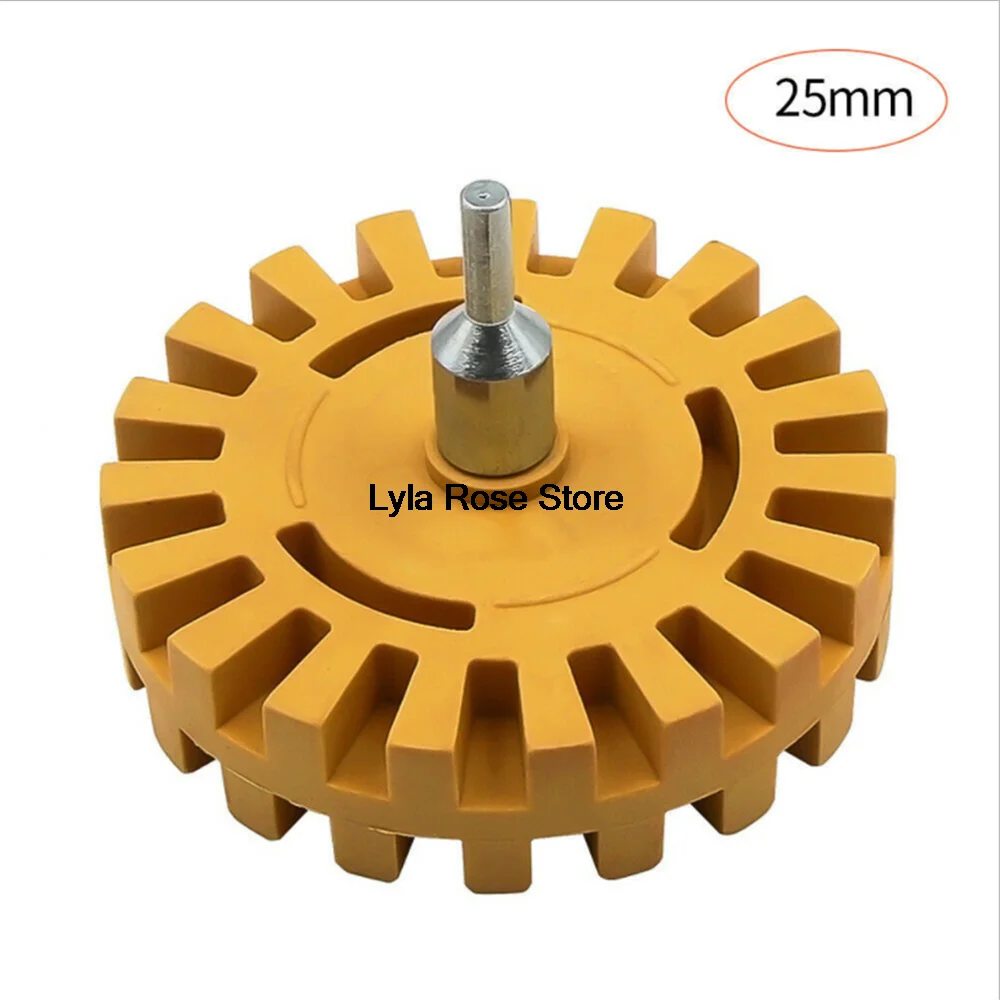4" 100mm Eraser Tape Glue Removal Wheel Pinstripe Removing Household electric drill pneumatic drill rubber Tire Polishing Tool
4" 100mm Eraser Tape Glue Removal Wheel Pinstripe Removing Household electric drill pneumatic drill rubber Tire Polishing Tool