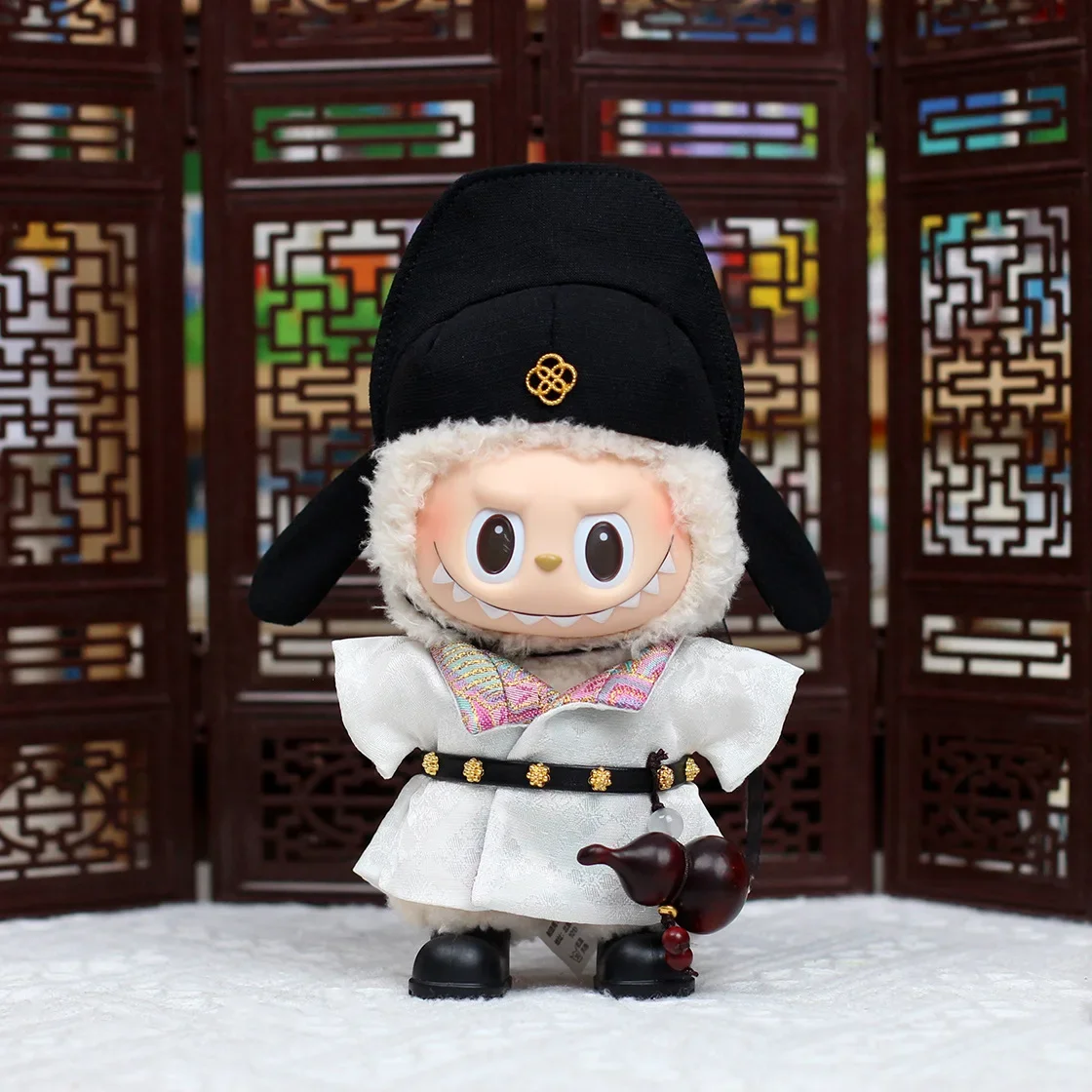 For 15/17cm Labubu Doll Traditional Chinese Tangzhuang Outfit Elegant Hanfu Style Costume Ropa Labubu Doll Clothes Accessories
For 15/17cm Labubu Doll Traditional Chinese Tangzhuang Outfit Elegant Hanfu Style Costume Ropa Labubu Doll Clothes Accessories