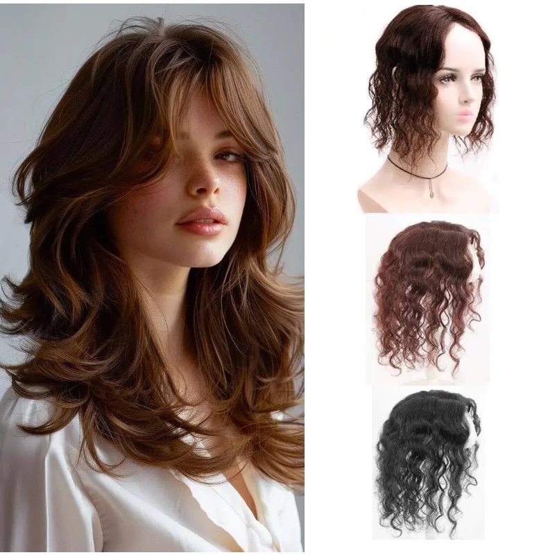 Full Swiss Lace 100% Human Hair Topper Hand-Tied Hairpiece | Light Clip-in Wig | Water Wave Dropshipping Ready
Full Swiss Lace 100% Human Hair Topper Hand-Tied Hairpiece | Light Clip-in Wig | Water Wave Dropshipping Ready
