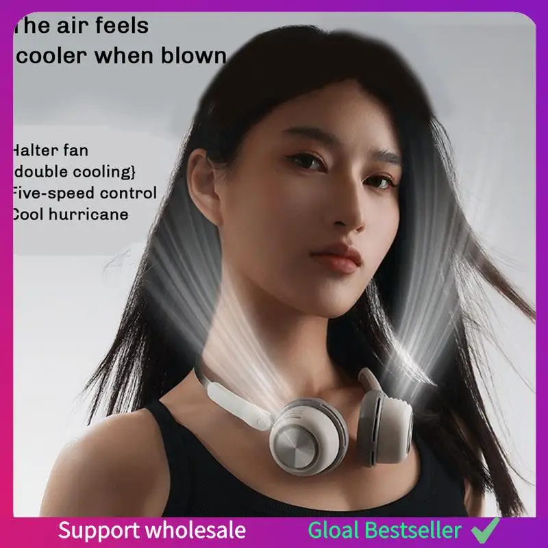 A38M Portable Neck Fan, 1600Mah Rechargeable Wearable Personal Fan With 5 Speeds Adjustable, Neck Fan For Outdoor
A38M Portable Neck Fan, 1600Mah Rechargeable Wearable Personal Fan With 5 Speeds Adjustable, Neck Fan For Outdoor