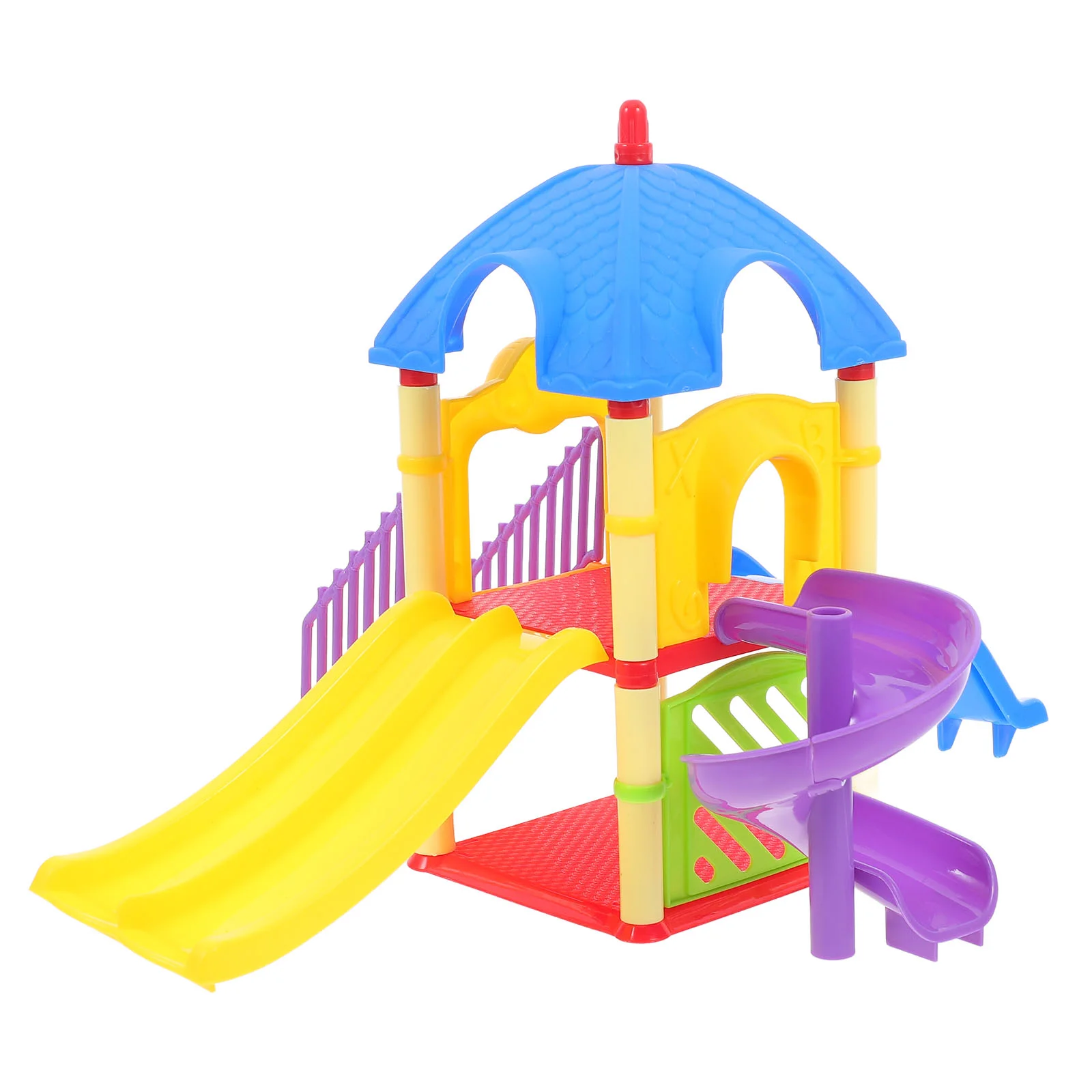 Girls Toys Slide Playground Model Decor Slideshow House Ornament Sand Table Material Miniature Child
Girls Toys Slide Playground Model Decor Slideshow House Ornament Sand Table Material Miniature Child