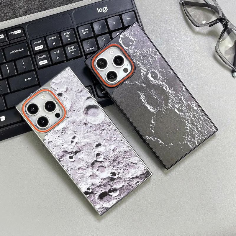 Square electroplated color-blocking with silver foil coating-Suitable for meteoritesiPhone15promaxPhone Case Newiphone 14proAll-
Square electroplated color-blocking with silver foil coating-Suitable for meteoritesiPhone15promaxPhone Case Newiphone 14proAll-