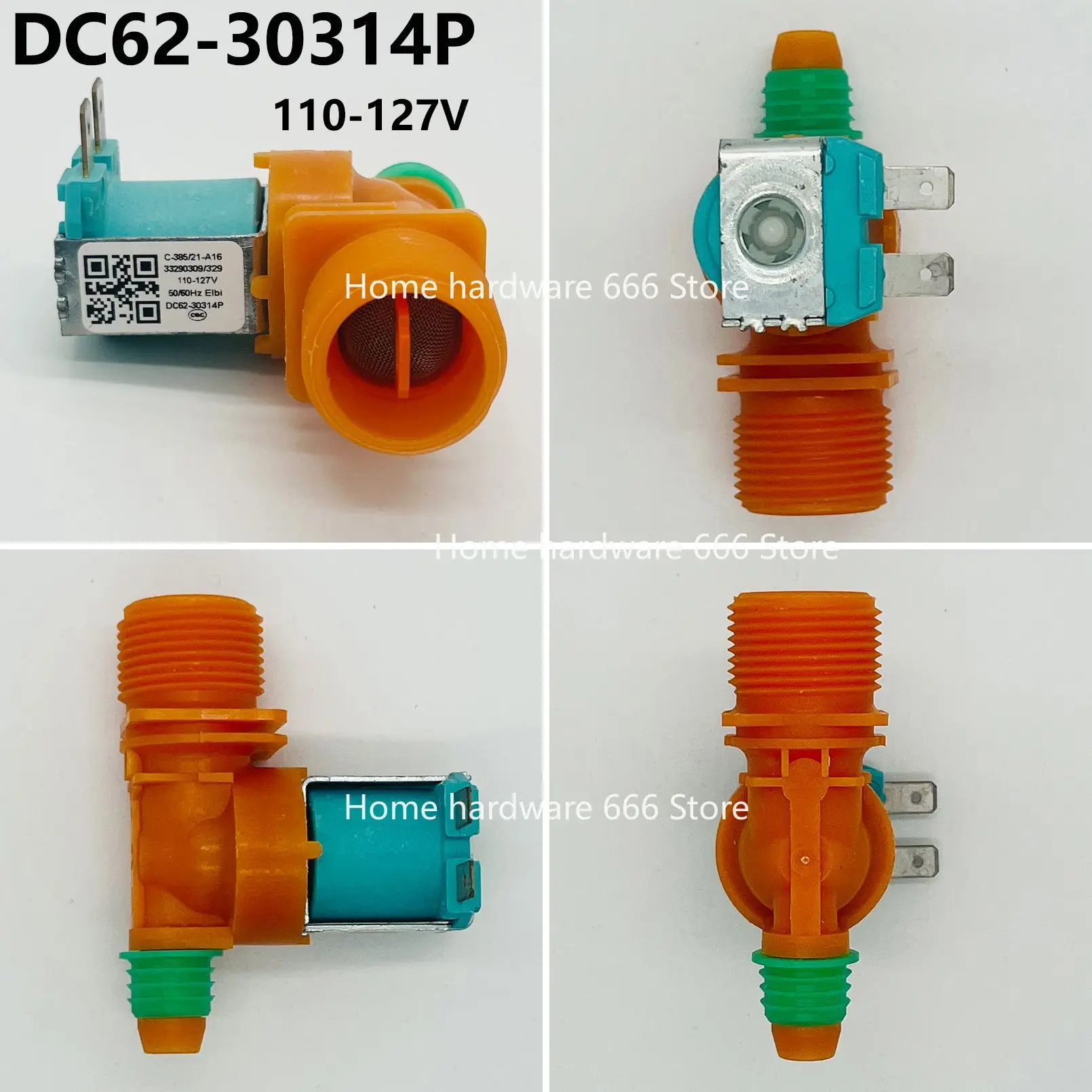 Клапан горячей воды стиральной машины DC62-30314p 33290309/329
Клапан горячей воды стиральной машины DC62-30314p 33290309/329