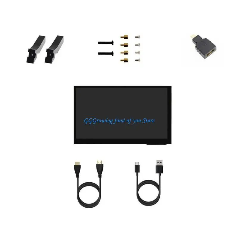 H9EB 10.1inch Touchable Screen Monitor For 5 3B+ 4B Development Board HDTV Display
H9EB 10.1inch Touchable Screen Monitor For 5 3B+ 4B Development Board HDTV Display