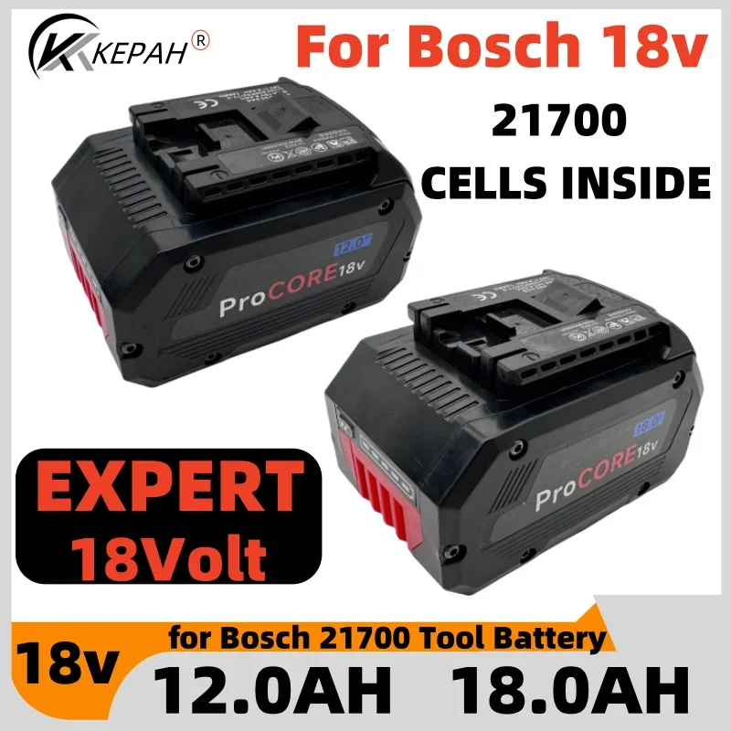 100% Original 18v 12-18Ah ProCORE replacement battery, for Bosch 21700 18V cordless tools BAT609 BAT618 high powe 5C power cell
100% Original 18v 12-18Ah ProCORE replacement battery, for Bosch 21700 18V cordless tools BAT609 BAT618 high powe 5C power cell