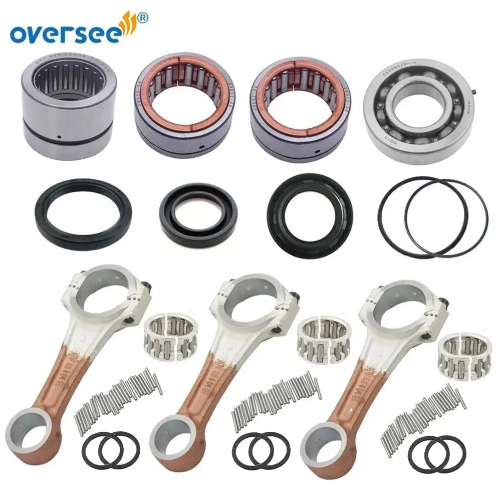 688 комплект для ремонта шатуна коленчатого вала с подшипниками для подвесного двигателя Yamaha 2T 75 85Hp 3 цилиндра 85AET
688 комплект для ремонта шатуна коленчатого вала с подшипниками для подвесного двигателя Yamaha 2T 75 85Hp 3 цилиндра 85AET