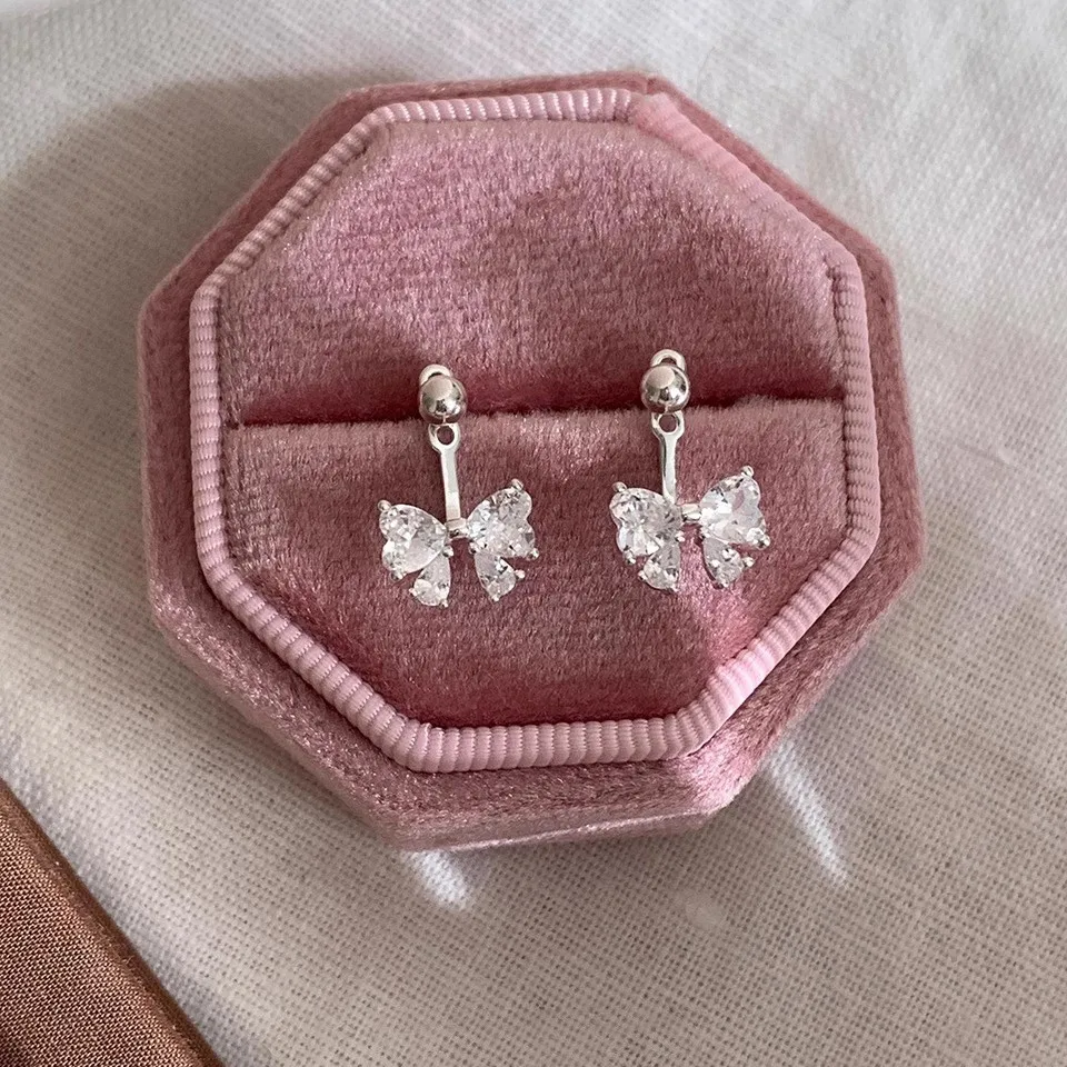 VENTFILLE 925 Sterling Silver Earring for Women Zircon Bowknot Sweet Ins Versatile Office Jewelry Party Gift Dropshipping
VENTFILLE 925 Sterling Silver Earring for Women Zircon Bowknot Sweet Ins Versatile Office Jewelry Party Gift Dropshipping