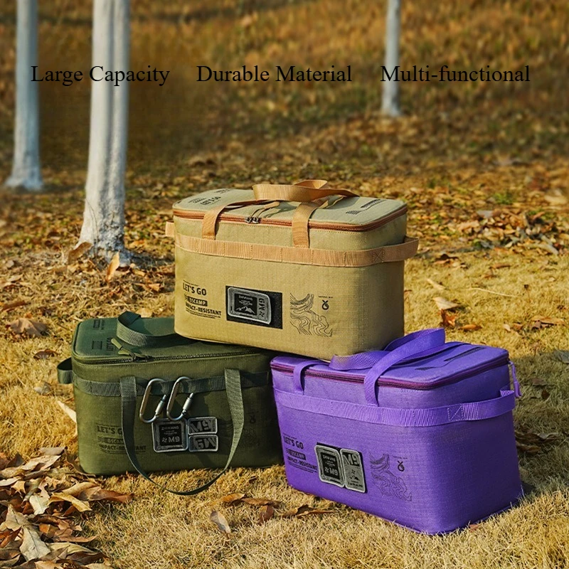 22L Large Capacity Camping Storage Bag 600D Oxford Waterproof Anti-Collision Stove Carry Case, Multi-compartment Outdoor Cookwar
22L Large Capacity Camping Storage Bag 600D Oxford Waterproof Anti-Collision Stove Carry Case, Multi-compartment Outdoor Cookwar