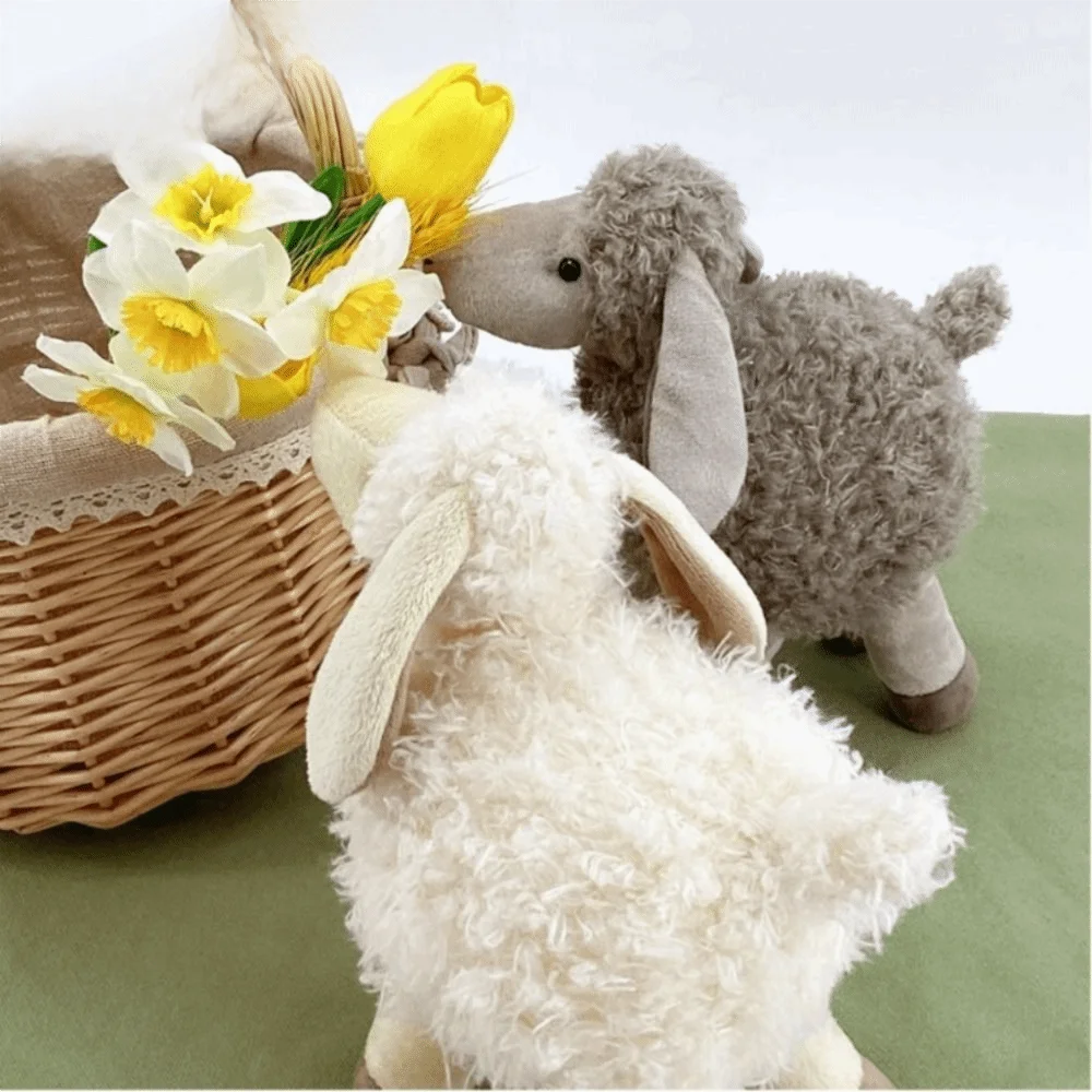 Stuffed Doll Soft Sheep Plush Doll Cute White Stuffed Plush Toys 22cm Realistic Soft Animal Doll Girls
Stuffed Doll Soft Sheep Plush Doll Cute White Stuffed Plush Toys 22cm Realistic Soft Animal Doll Girls