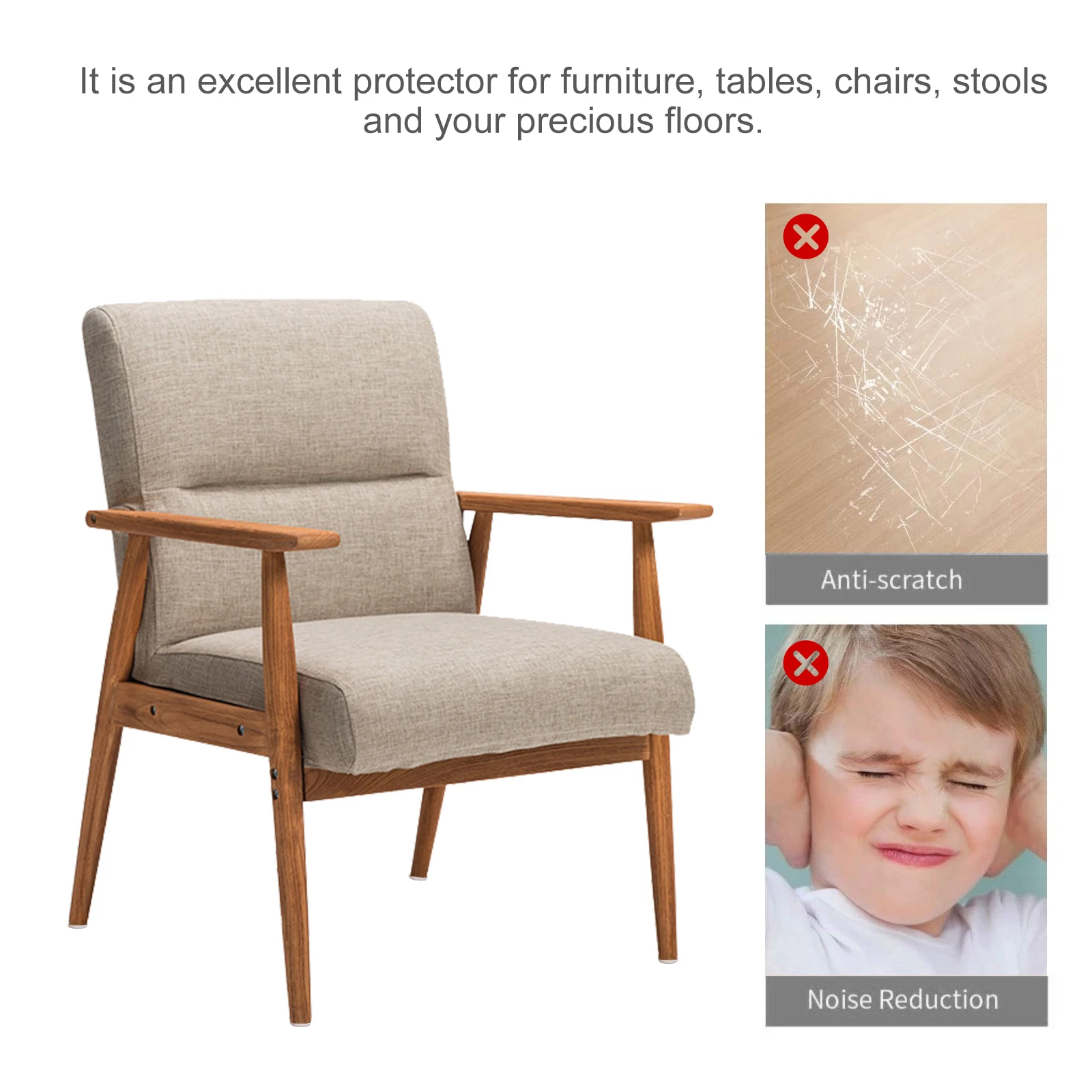 24pcs Furniture Legs Crash Pad Desk Feet Pads Anti-Slip Sliding Protectors Self-adhesive Hardwood Floor Protector
24pcs Furniture Legs Crash Pad Desk Feet Pads Anti-Slip Sliding Protectors Self-adhesive Hardwood Floor Protector