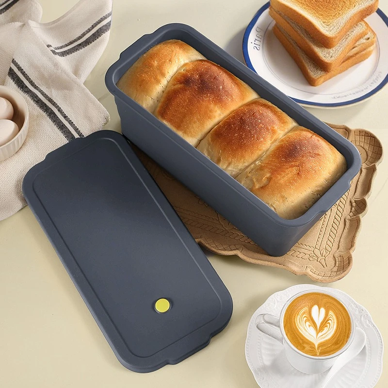 Food Preservation Box Folded Thickened Enlarged Toast Bread Cake Baking Tray Mold Household Large-capacity Silicone Baking Mold
Food Preservation Box Folded Thickened Enlarged Toast Bread Cake Baking Tray Mold Household Large-capacity Silicone Baking Mold