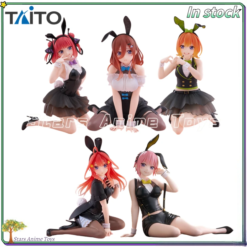 Original TAiTO Desktop Cute The Quintessential Quintuplets Five Bunny Girl Model Collection Gift Toy Anime Graphic
Original TAiTO Desktop Cute The Quintessential Quintuplets Five Bunny Girl Model Collection Gift Toy Anime Graphic