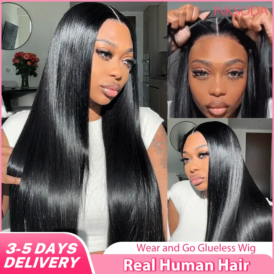 Wear and Go Lace Frontal Glueless Wig Bone Straight Human Hair Pre Plucked Wig Brazilian Human Hair Wigs For Women Pre Cut Lace
Wear and Go Lace Frontal Glueless Wig Bone Straight Human Hair Pre Plucked Wig Brazilian Human Hair Wigs For Women Pre Cut Lace