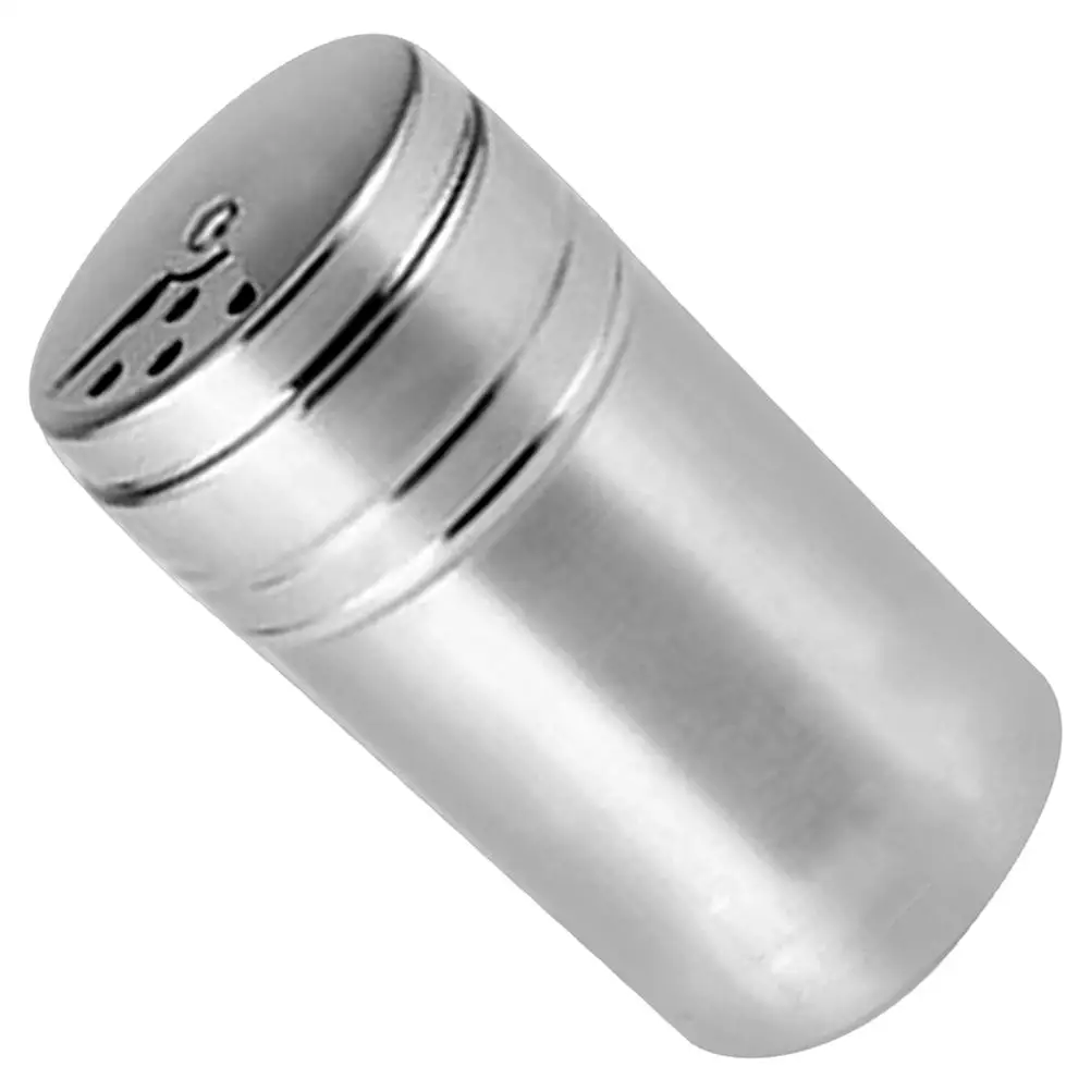 Stainless Steel Seasoning Cans 5cmx7cm Rotating Cover Sugar Salt Shaker Small Medium Large Hole Adjustable Easy Clean
Stainless Steel Seasoning Cans 5cmx7cm Rotating Cover Sugar Salt Shaker Small Medium Large Hole Adjustable Easy Clean