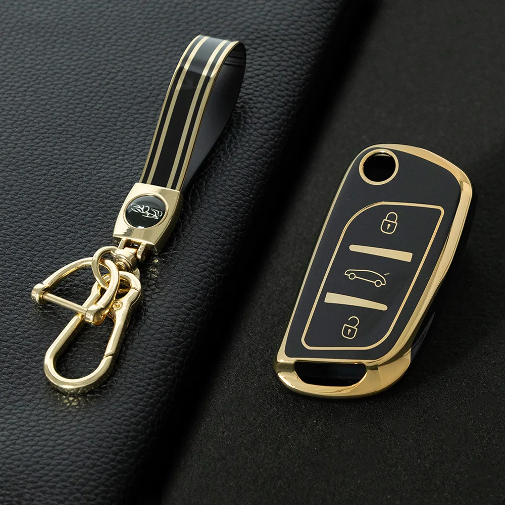 3 Button TPU Key Fob Cover for Peugeot Citroen DS 2008 3008 408 C3-XR DS5 Waterproof Shockproof Anti-Scratch Auto Case
3 Button TPU Key Fob Cover for Peugeot Citroen DS 2008 3008 408 C3-XR DS5 Waterproof Shockproof Anti-Scratch Auto Case