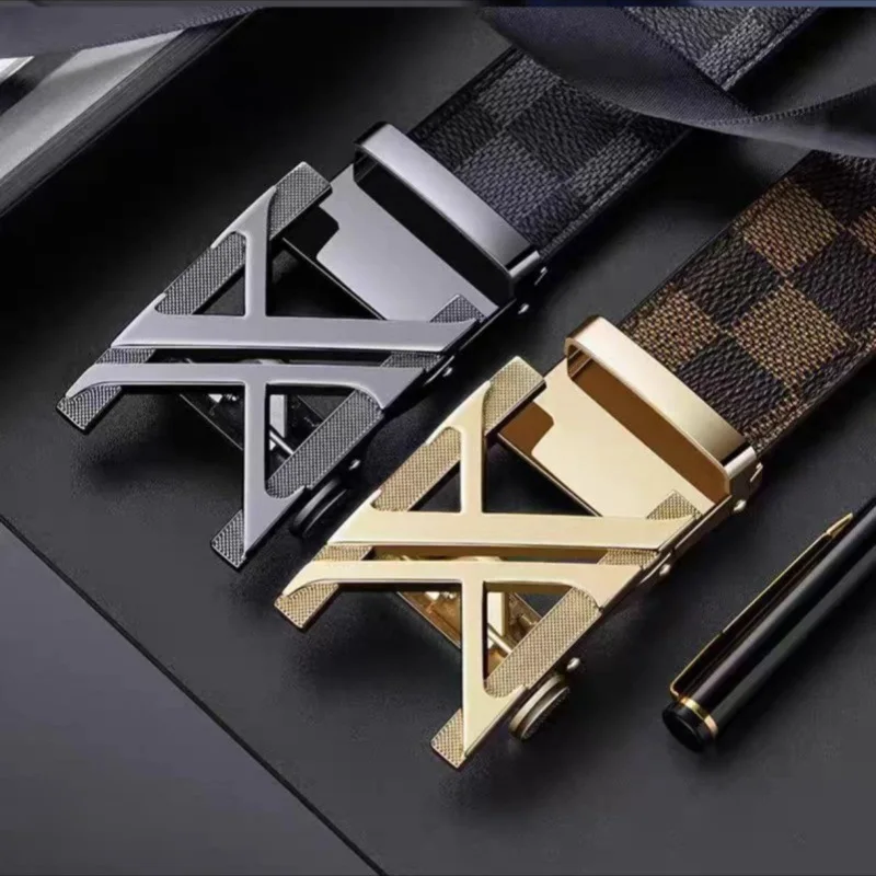 Automatic Buckle Top Grain Leather Belt Mens Casual Business Versatile Fashion Trousers Belt
Automatic Buckle Top Grain Leather Belt Mens Casual Business Versatile Fashion Trousers Belt