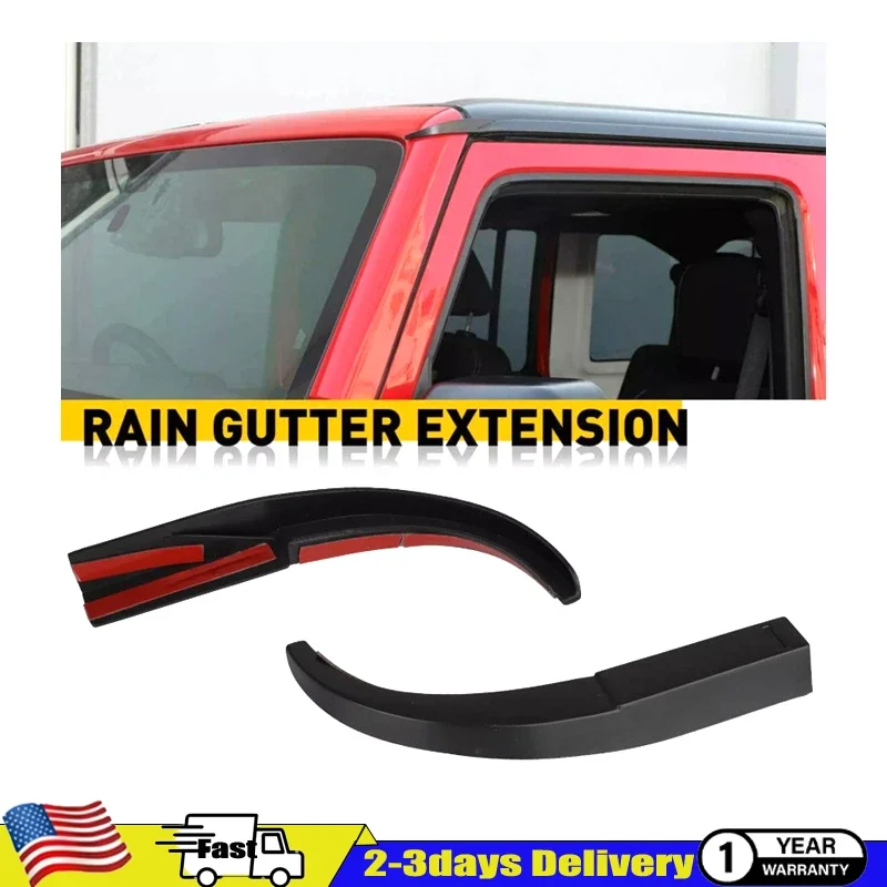 1 Pair Car Roof Rain Gutter Extension Rainwater Diversion Slot For Jeep Wrangler JK 2007-2018 Auto Parts
1 Pair Car Roof Rain Gutter Extension Rainwater Diversion Slot For Jeep Wrangler JK 2007-2018 Auto Parts