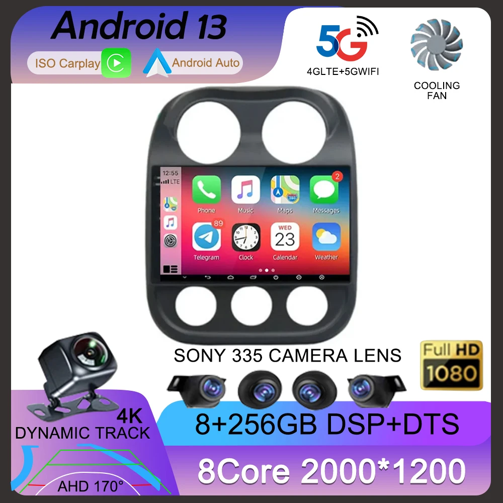 Car Radio For Jeep Compass Patriot 2010 - 2016 Autoradio Stereo 2 Din Player GPS Navigation Carplay DSP OBD No CD Player
Car Radio For Jeep Compass Patriot 2010 - 2016 Autoradio Stereo 2 Din Player GPS Navigation Carplay DSP OBD No CD Player