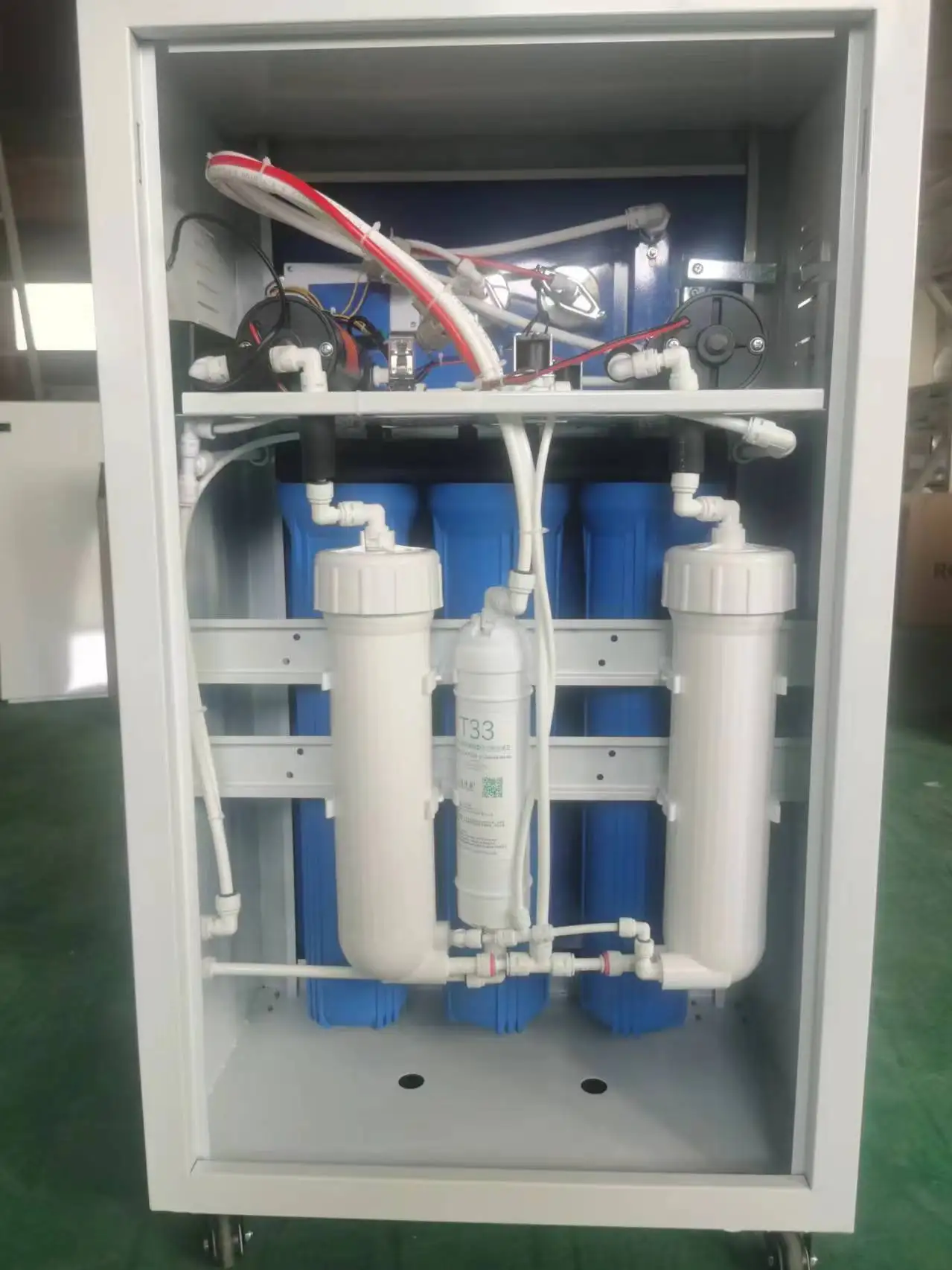 Automatic Flushing 600GPD Commercial RO Water Filter System Water Purifier for School Use
Automatic Flushing 600GPD Commercial RO Water Filter System Water Purifier for School Use