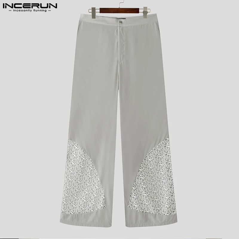 INCERUN Men Pants Button Mesh Patchwork Joggers See Through Long Pants Men Streetwear 2025 Fashion Casual Male Trousers S-5XL
INCERUN Men Pants Button Mesh Patchwork Joggers See Through Long Pants Men Streetwear 2025 Fashion Casual Male Trousers S-5XL