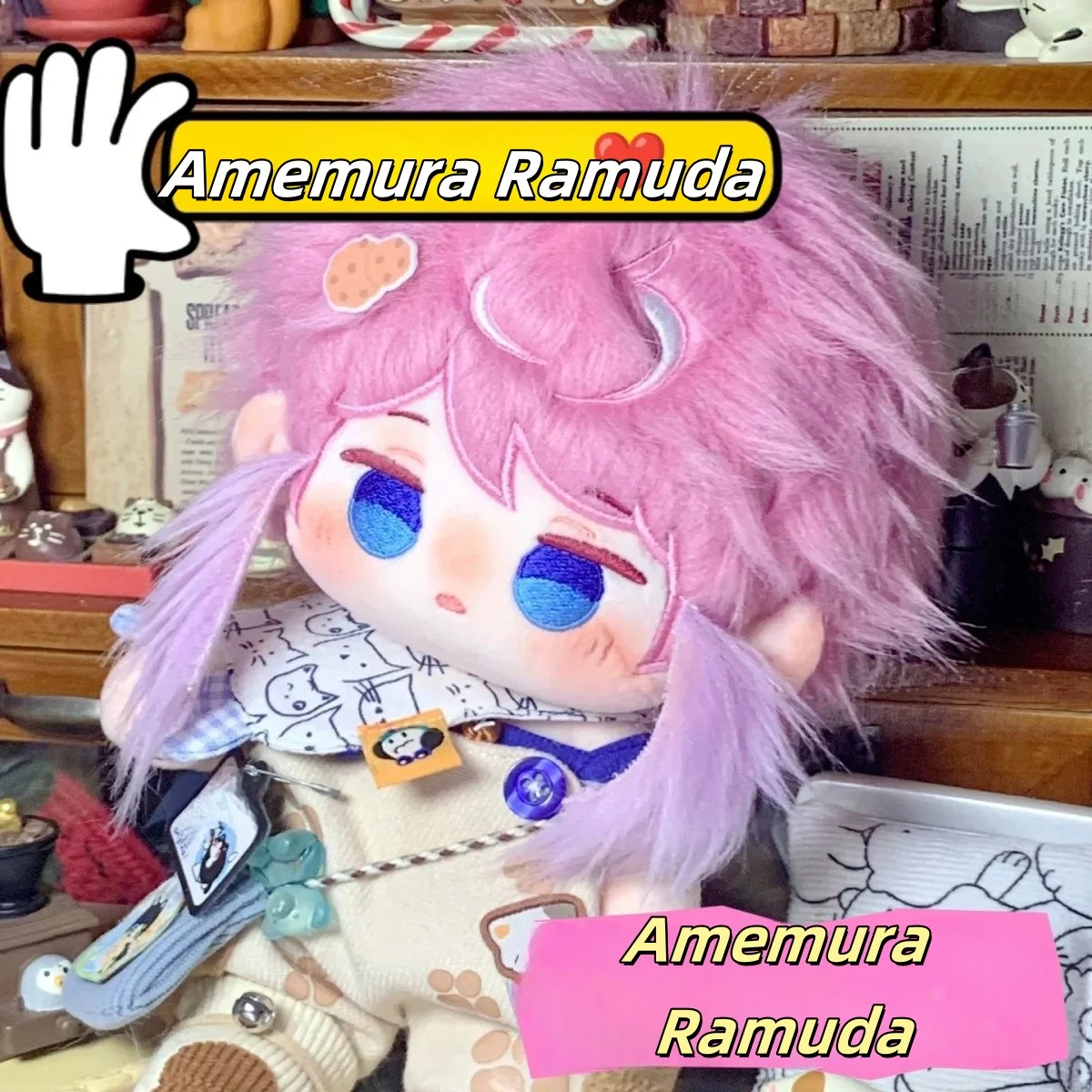 20CM Anime Hypnosis Microphone Amemura Ramuda Soft Plush Cotton Doll Cosplay Stuffed Toy Cute Cartoon Dress-Up Body for Kids
20CM Anime Hypnosis Microphone Amemura Ramuda Soft Plush Cotton Doll Cosplay Stuffed Toy Cute Cartoon Dress-Up Body for Kids