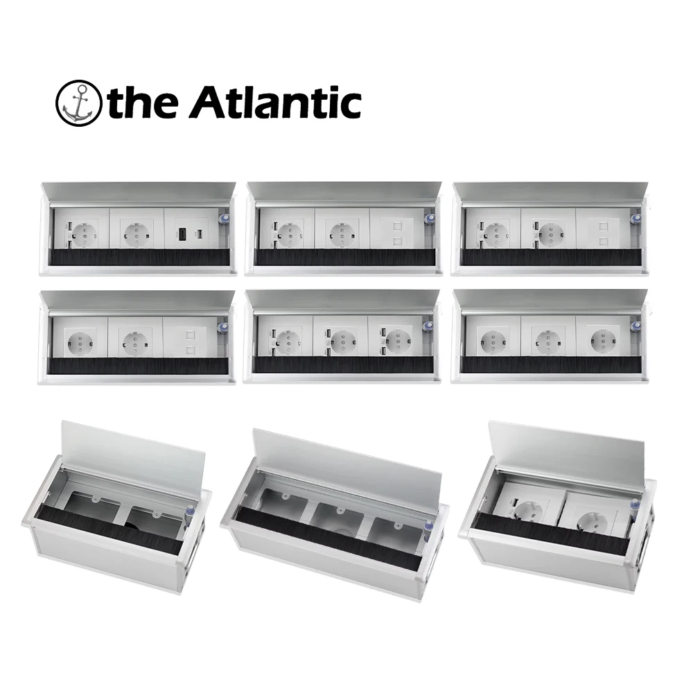 Встроенная настольная розетка, скрытая розетка, оснащенная розеткой USB HDMI RJ45, европейская розетка, подходящая для офисных конференц-зала, розетки
Встроенная настольная розетка, скрытая розетка, оснащенная розеткой USB HDMI RJ45, европейская розетка, подходящая для офисных конференц-зала, розетки