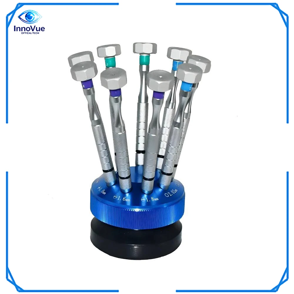 Professional Mini Screwdriver Set for Eyeglasses Repair Complete Glasses Fixing Tools with Multiple Screwdrivers