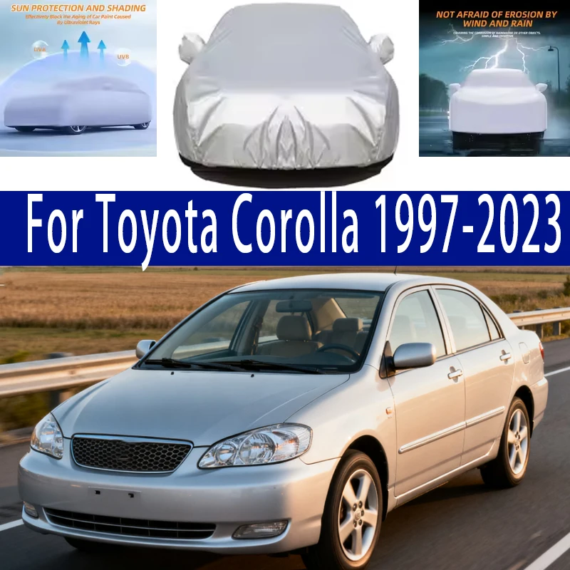 For Toyota Corolla Outdoor Protection Full Car Covers Snow Cover Sunshade Waterproof Dustproof Exterior Car accessories
For Toyota Corolla Outdoor Protection Full Car Covers Snow Cover Sunshade Waterproof Dustproof Exterior Car accessories