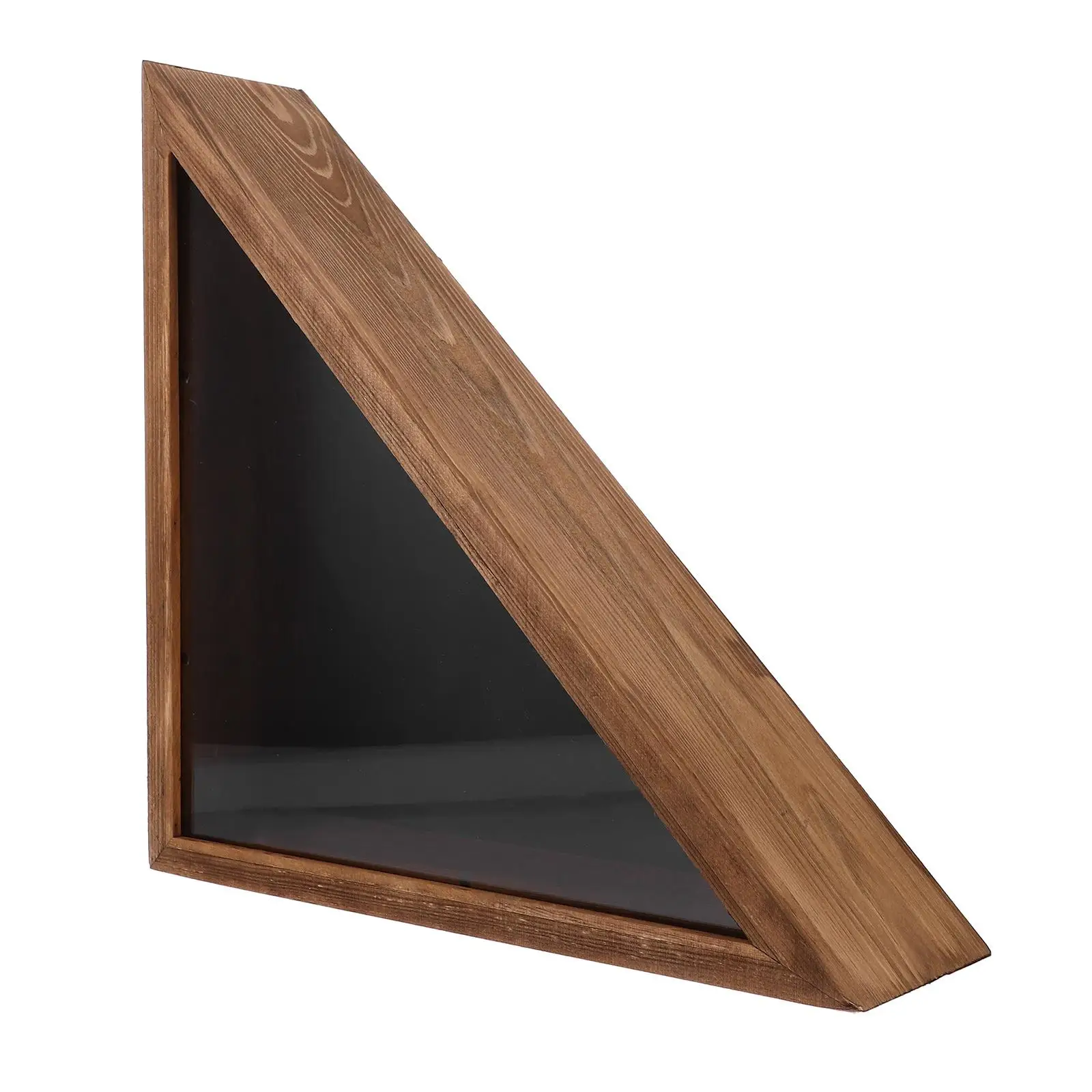 Wooden Flag Storage Box Triangle Design Brown Wall Decor Display Case for Flags Protect Cover Long Use Rustic Style
Wooden Flag Storage Box Triangle Design Brown Wall Decor Display Case for Flags Protect Cover Long Use Rustic Style