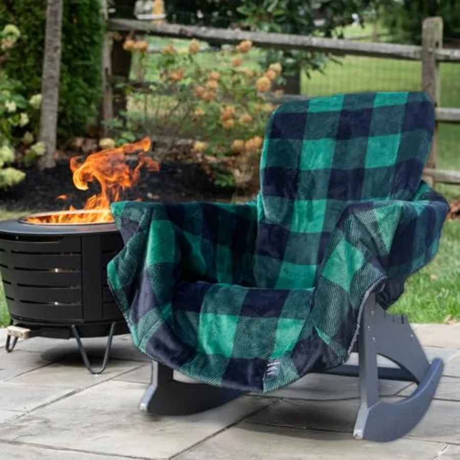 The Chair Blanket Reversible Waterproof and Fleece-Lined - Stretchable Elastic Back - Original Patio Chair Cover Ideal for Home
The Chair Blanket Reversible Waterproof and Fleece-Lined - Stretchable Elastic Back - Original Patio Chair Cover Ideal for Home