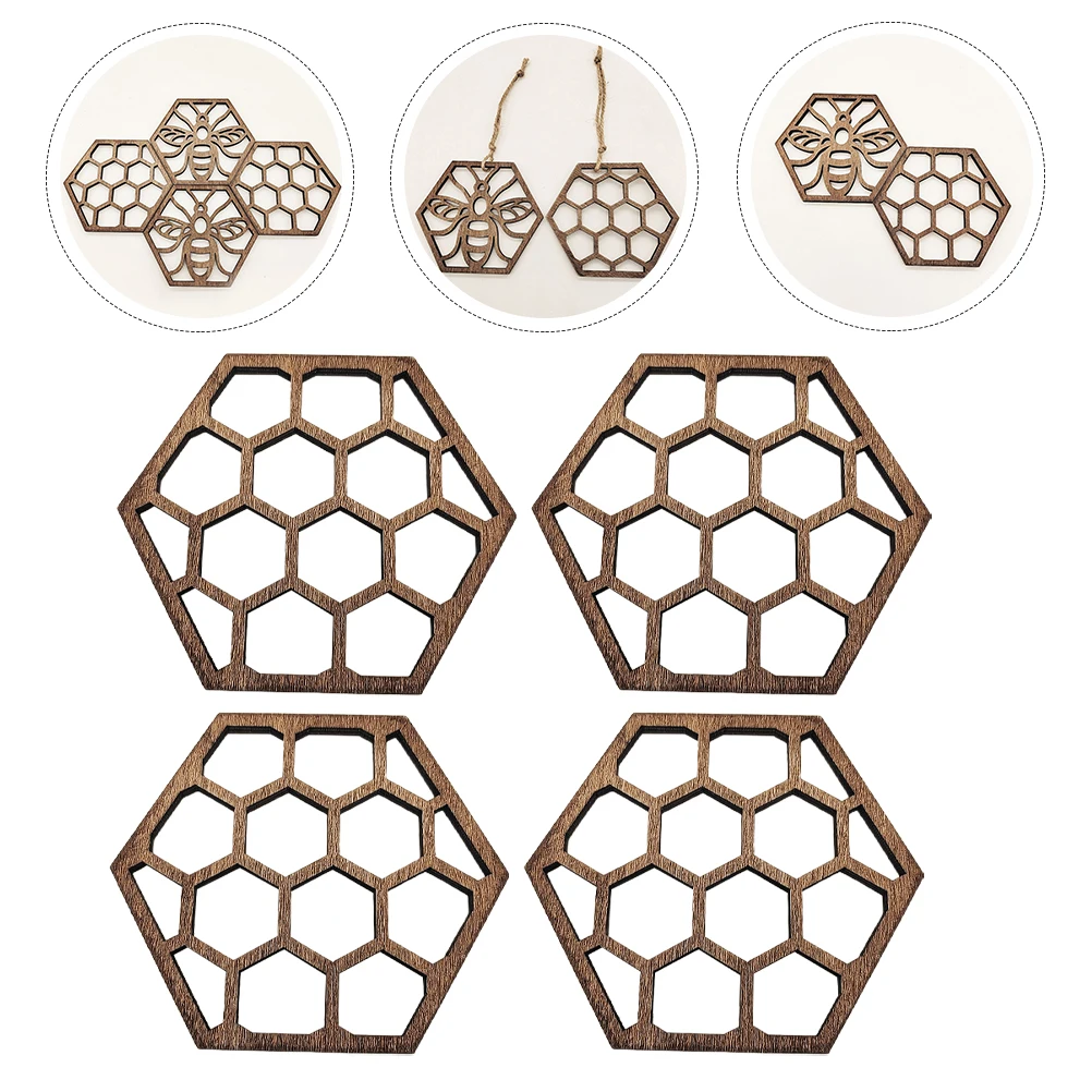 5pcs Honeycomb Decorations Wooden Coaster Premium Material Smooth Round Tableware Mat Craft Item Small Delicate
5pcs Honeycomb Decorations Wooden Coaster Premium Material Smooth Round Tableware Mat Craft Item Small Delicate