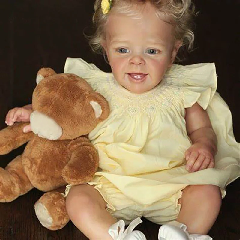 DIY 22Inches Reborn Sweet Cute Baby Yannik Fresh Color Lifelike Touch Soft With COA Blank Doll Kit Parts Drop Shipping
DIY 22Inches Reborn Sweet Cute Baby Yannik Fresh Color Lifelike Touch Soft With COA Blank Doll Kit Parts Drop Shipping