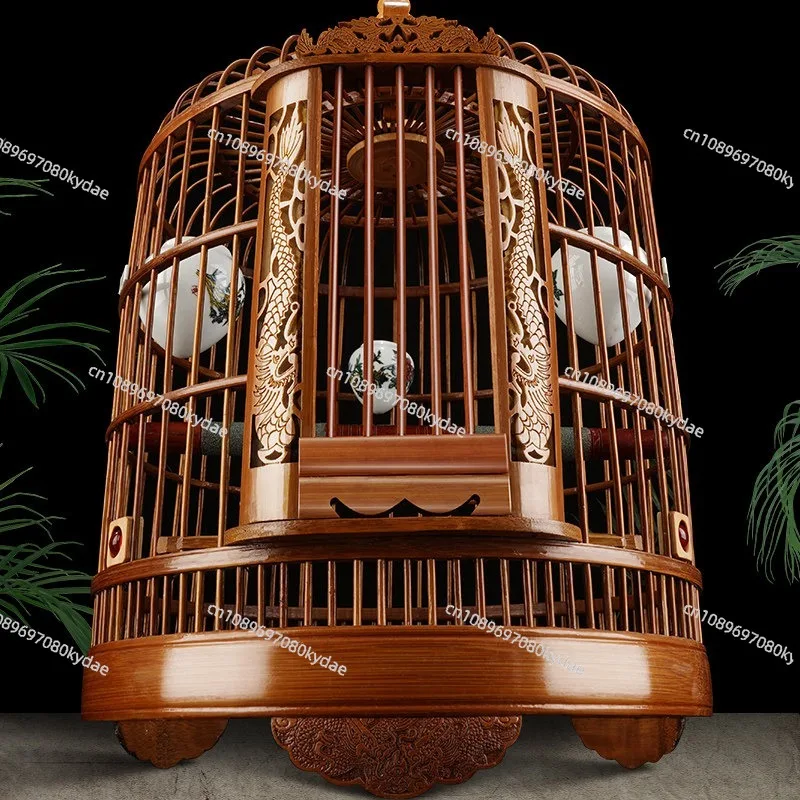 Handmade Old Bamboo Bird Cage Large Household Full Set For Thrush Starling Parrot Pet Bird Housing
Handmade Old Bamboo Bird Cage Large Household Full Set For Thrush Starling Parrot Pet Bird Housing