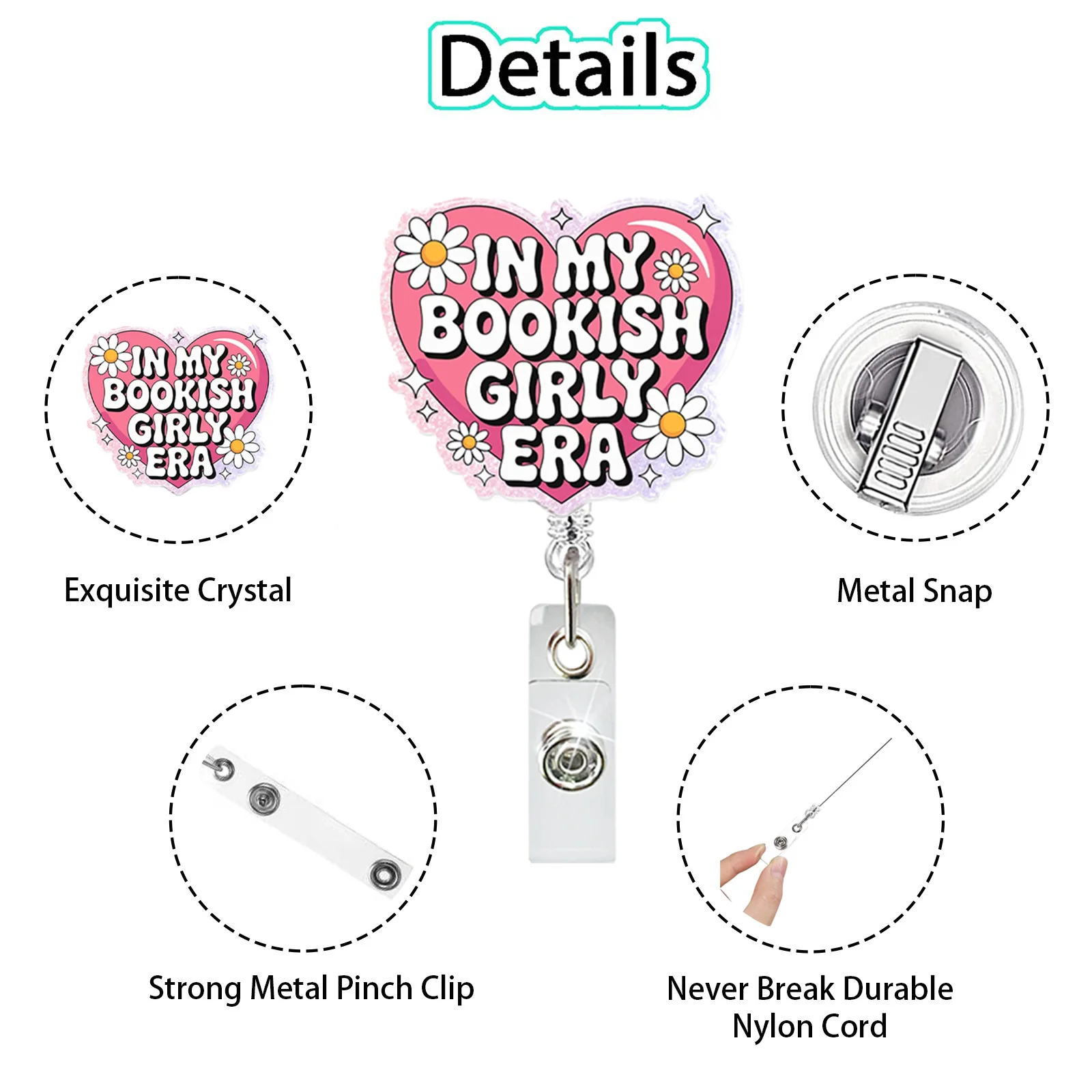 Metal Badge Holder Colorful Nylon Cord Badge Holder Retractable Badge Holder Multicolor For Doctors Offices Students
Metal Badge Holder Colorful Nylon Cord Badge Holder Retractable Badge Holder Multicolor For Doctors Offices Students